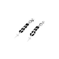 Pendientes Cesare Paciotti Mujer in Plata JPOR0799B - JPOR0799B